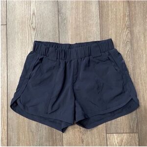 Marc New York Blue Athletic Shorts Elastic Waistband Lightweight S/P